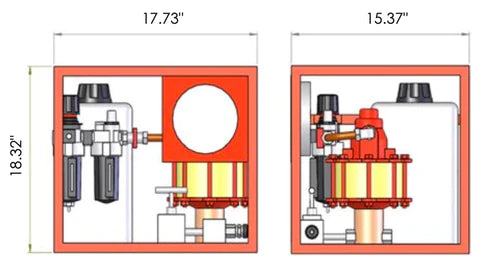 AHP2 Air Driven Hydrotest Pumps - Medium Flow