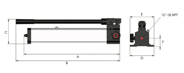 HP - Manually Operated Pumps - Aluminum