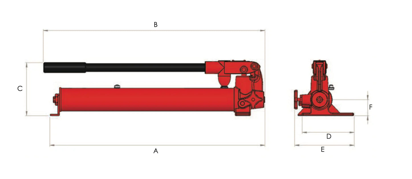 HP - Manually Operated Pumps - Steel